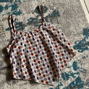 A summer owl print top